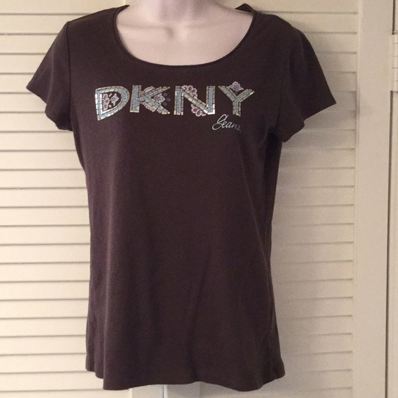 dkny jeans women's tops